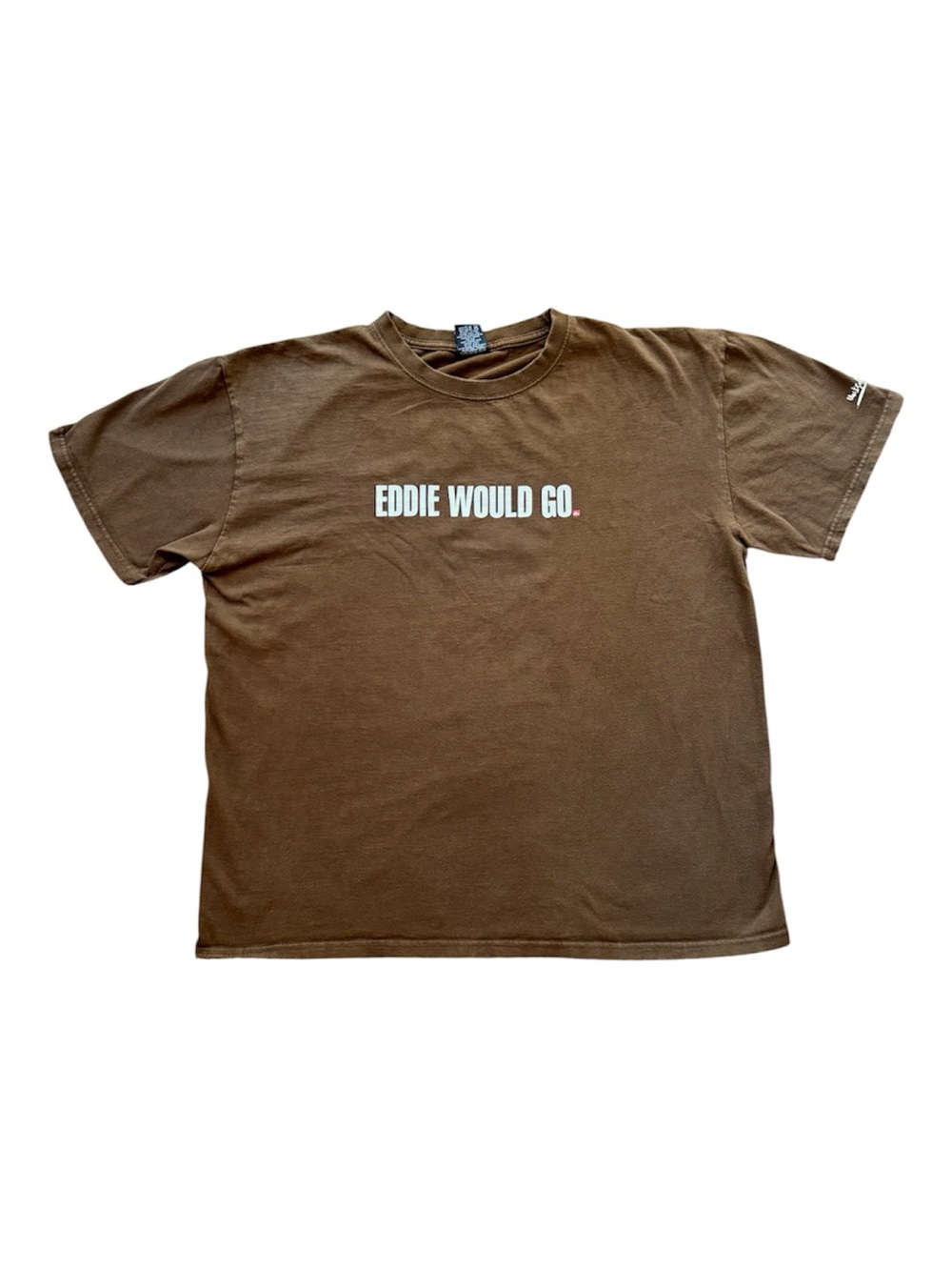 Vintage Quiksilver Eddie Would Go Big Wave T-Shirt XL
